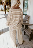 Striped loungewear set